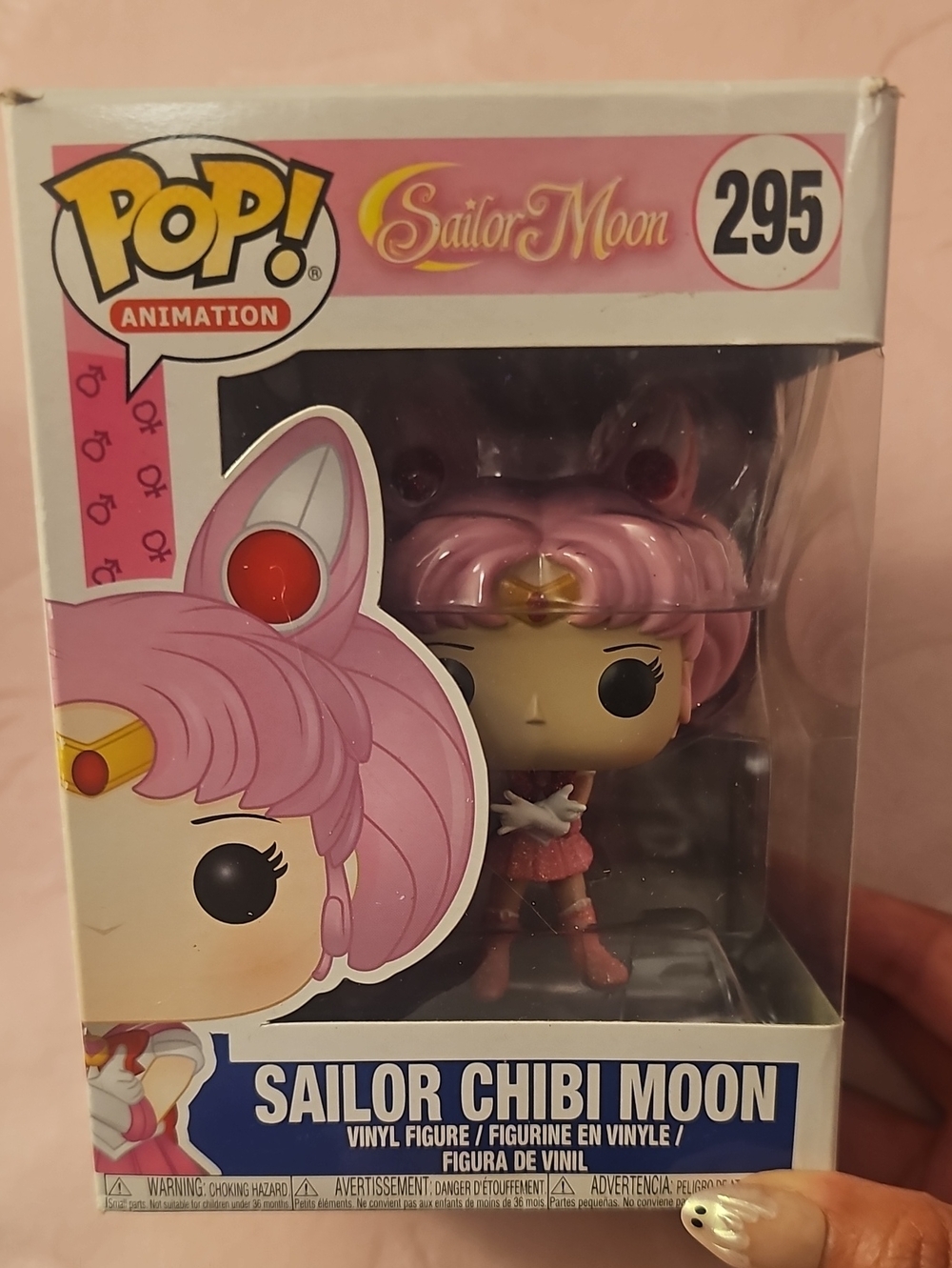Funko Sailor Chibi Moon Pink and White Vinyl Figure - Pop! Animation 295
